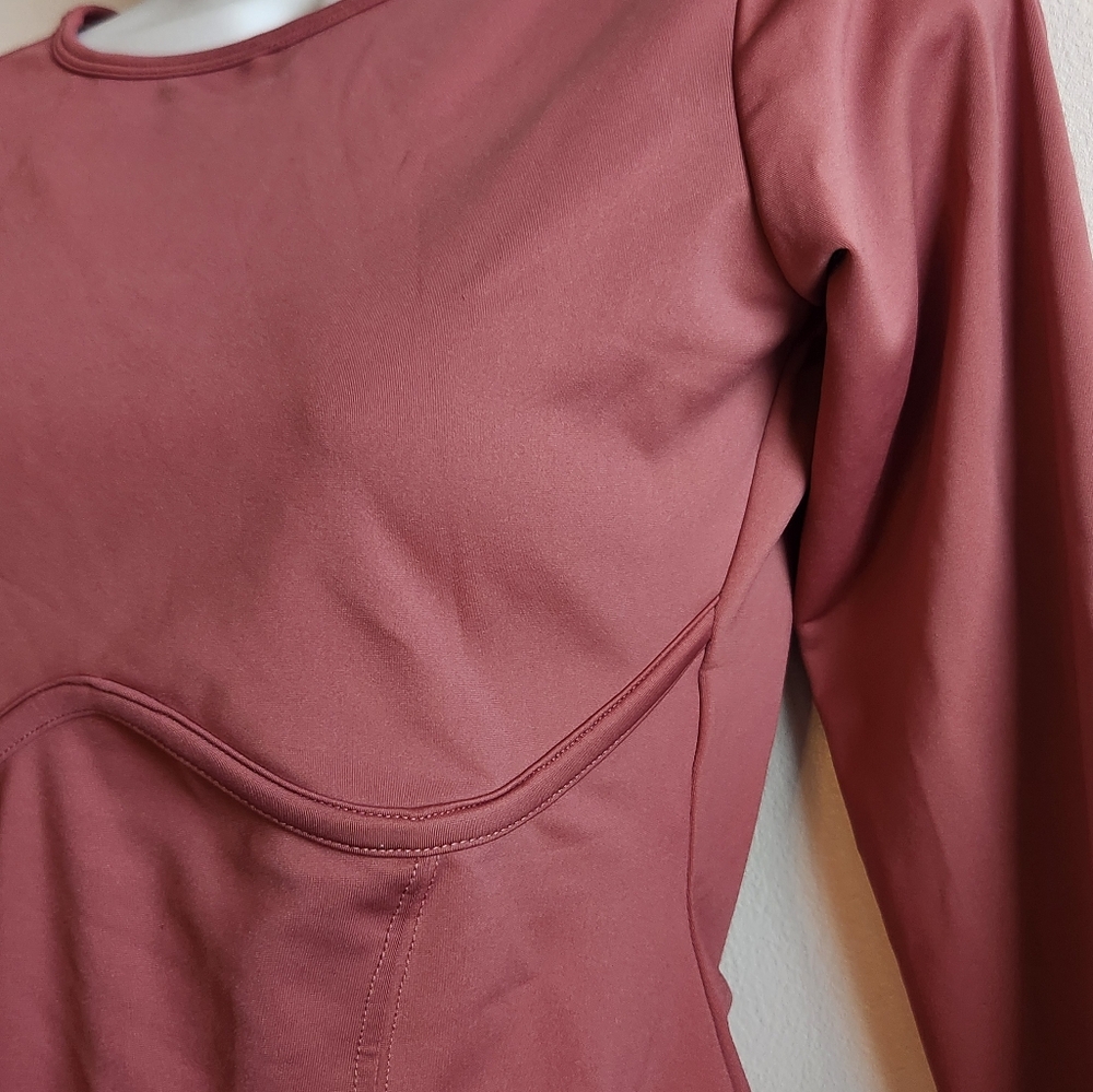 NWOT Fabletics Talia Thong Bodysuit Size Small - Picture 3 of 6
